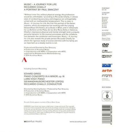 DVD, Kulturshop Leipzig, Riccardo Chailly, Klavierkonzert in a-Moll op. 16, 