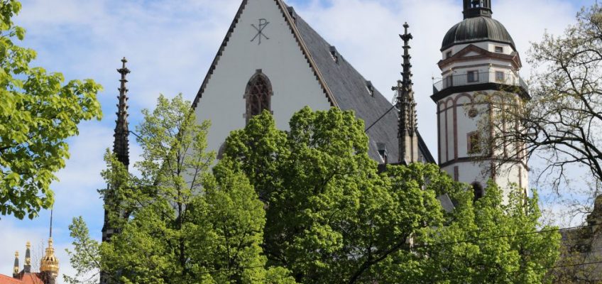 Thomaskirche mit Luhterfenster