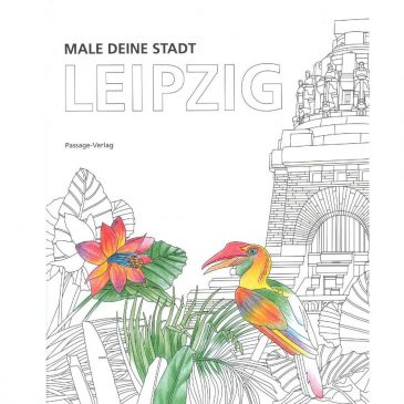 Male deine Stadt Leipzig Malbuch Kulturshop Leipzig
