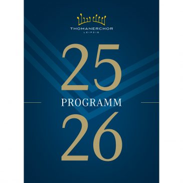 Programmheft THOMANERCHOR </br>[Spielzeit 2025 – 2026]